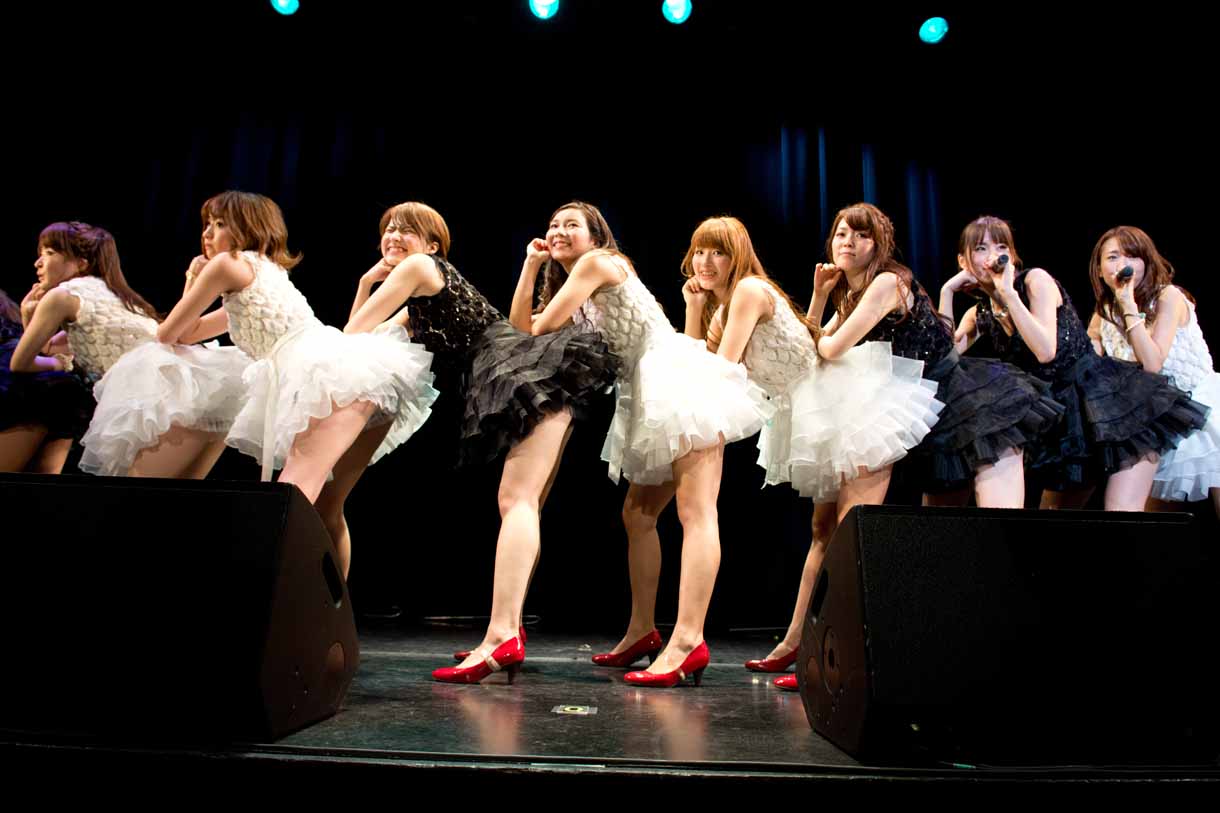 prediaワンマンライブの様子。