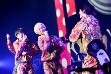 DISH//「D//PINK」東京・中野サンプラザホール公演の様子。