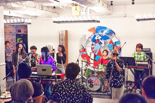 CIBO MATTO「『HOTEL VALENTINE』リリースパーティ」の様子。