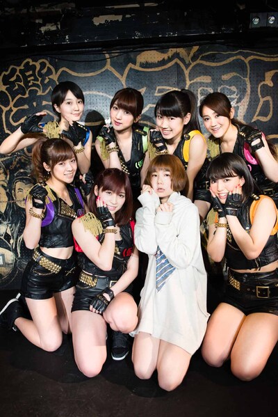 後藤まりことアップアップガールズ（仮）。