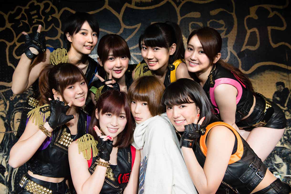 後藤まりことアップアップガールズ（仮）。