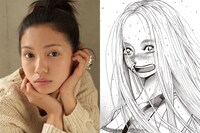 左から二階堂ふみ、「日々ロック」ヒロインの宇田川咲。(c)榎屋克優 / 集英社