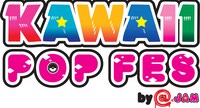 KAWAII POP FES by@JAM ロゴ