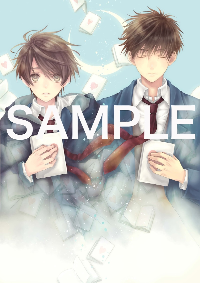 あづみ冬留の描き下ろしアナザージャケットのイメージ。