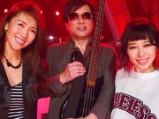 左から工藤静香、後藤次利、加藤ミリヤ。