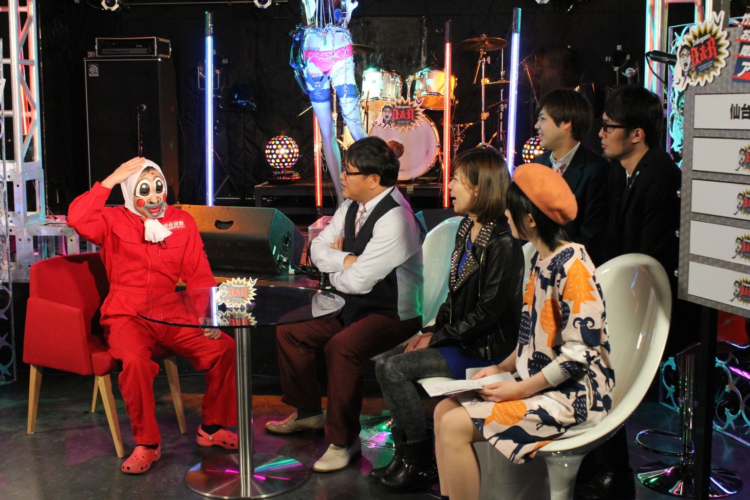 「竹山ロックンロール」トークの様子。