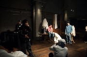 「サイファー」撮影時の様子。