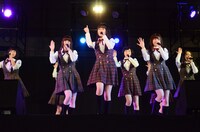 乃木坂46「気づいたら片想い」発売記念全国握手会ミニライブの様子。