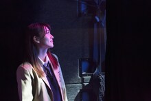 映画「DOCUMENTARY of AKB48 The time has come 少女たちは、今、その背中に何を想う？」のワンシーン。(c)2014「DOCUMENTARY of AKB48」製作委員会