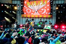 レキシのパフォーマンスの様子。 （photo by RUI HASHIMOTO［SOUND SHOOTER］）