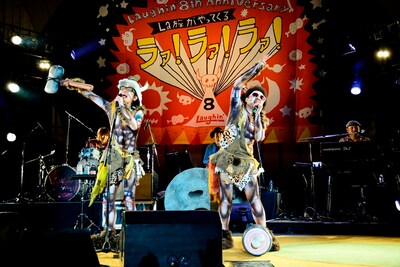 アンコールのハナレグミとレキシ。 （photo by RUI HASHIMOTO［SOUND SHOOTER］）