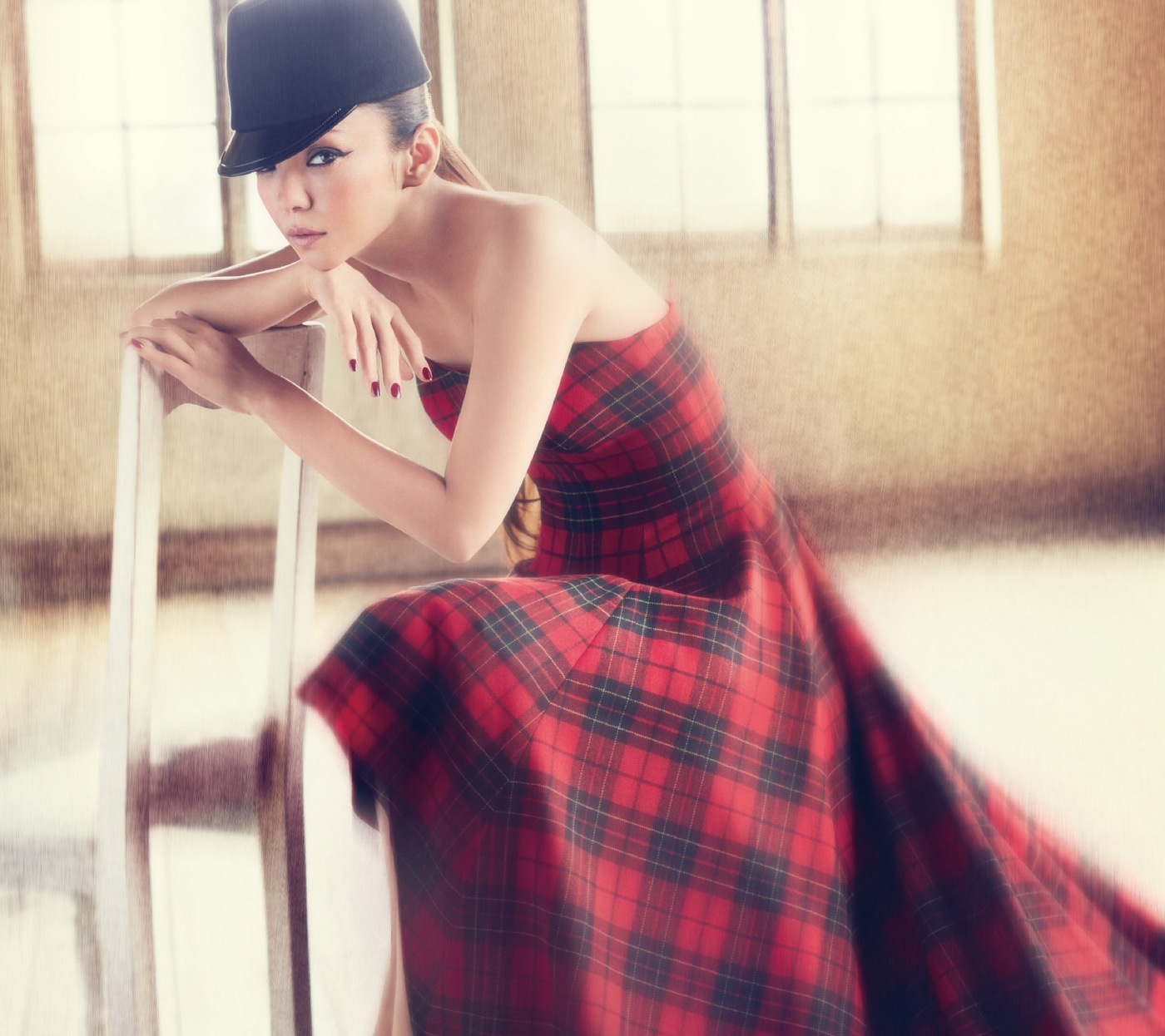 安室奈美恵「Ballada」CD+Blu-rayジャケット