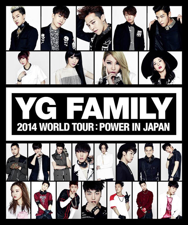 「YG FAMILY WORLD TOUR 2014 -POWER- in Japan」メインビジュアル