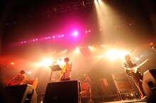 GRAPEVINEのライブの様子。（撮影：松木雄一）