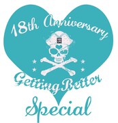 「Getting Better~18th Anniversary Party "Special"~」ロゴ