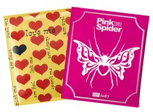 昴珈琲店「hide's Coffee『HURRY GO ROUND』『ピンク スパイダー』」パッケージ