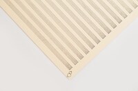 「菅野よう子オリジナル五線紙」B4（16段）サンプル