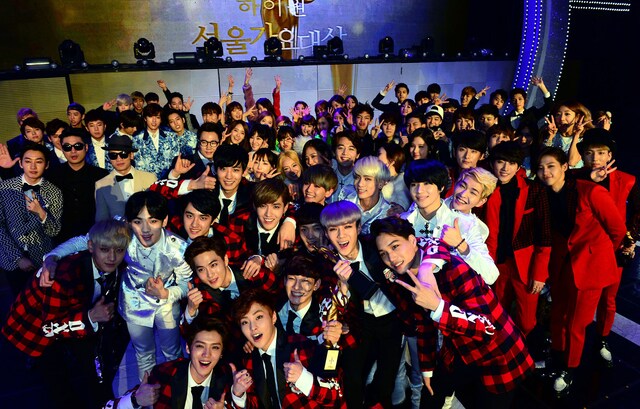 「第23回ソウル歌謡大賞」からのワンシーン。(c)Sports Seoul & King Content Co.,Ltd.