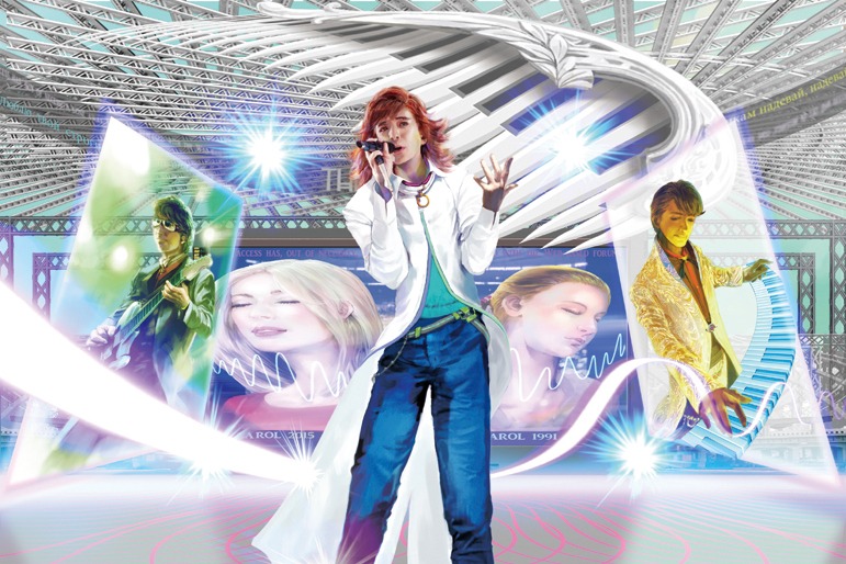 TM NETWORK×GAINAXコラボビジュアル