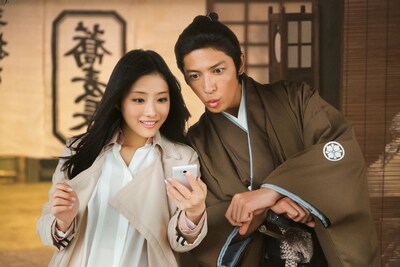 映画「幕末高校生」からのワンシーン。