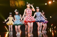 チームしゃちほこ（写真は「Zepp FINAL!～ありがとうを伝えたくて～」最終公演第1部「手羽先キミドリJK（予）」 の様子）