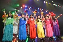 チームしゃちほこ「Zepp FINAL! 2014～ありがとうを伝えたくて～『チームしゃちほこALLスターズ！』」の様子。