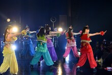 チームしゃちほこ「Zepp FINAL! 2014～ありがとうを伝えたくて～『チームしゃちほこALLスターズ！』」の様子。