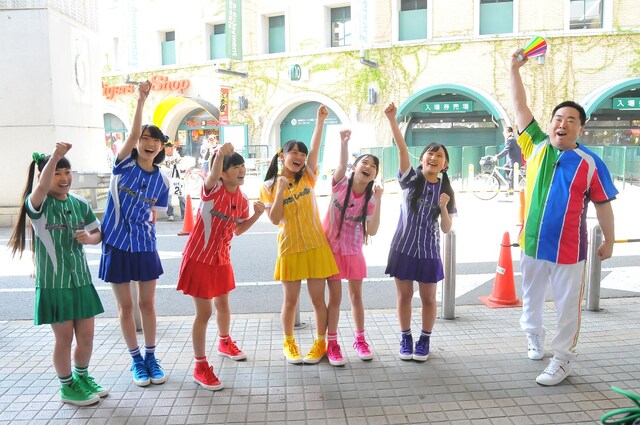 「めざせ甲子園！つかたこレインボーロード」収録の様子。