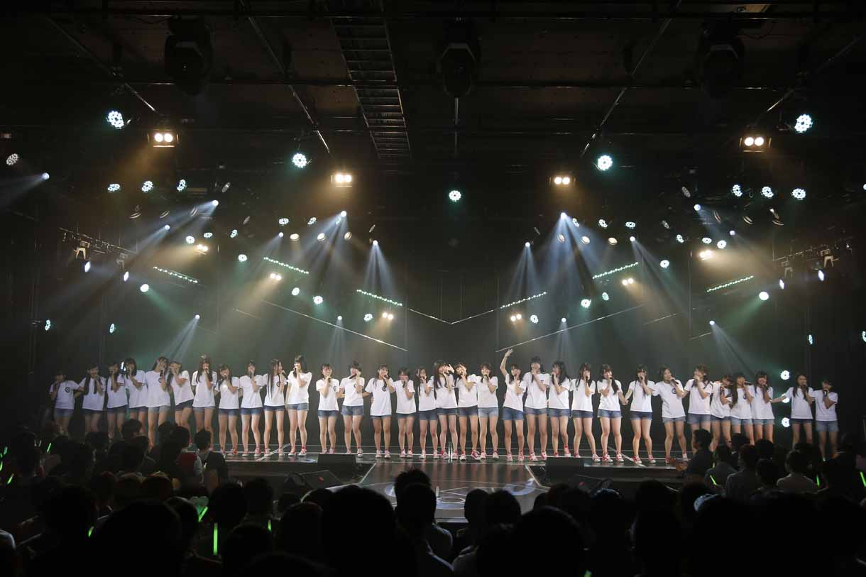 HKT48研究生「脳内パラダイス」公演千秋楽の様子。 (c)AKS