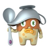 サンスター「Ora2」新CMに登場するキャラクター「カレーイ」。