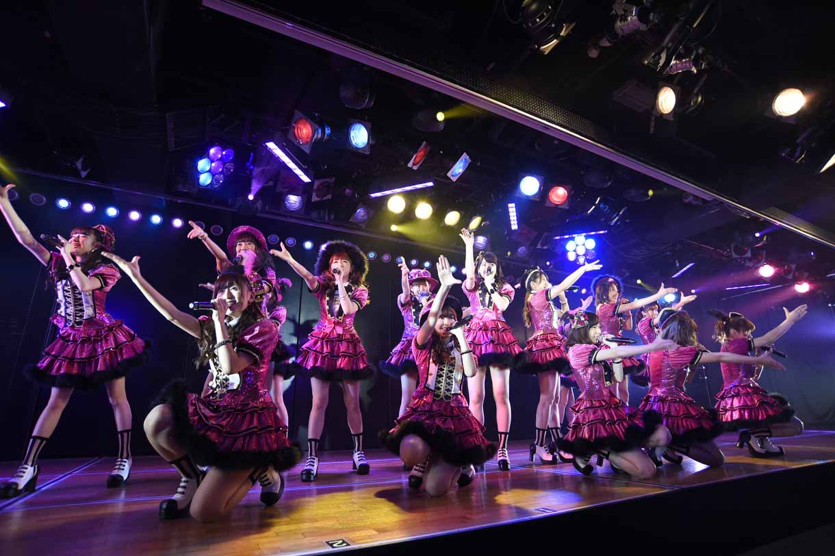 AKB48梅田チームB「ウェイティング」公演千秋楽の様子。 (c)AKS