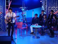 スタジオライブの様子。