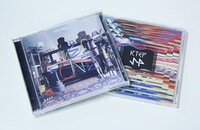 KEYTALK「OVERTONE」初回限定盤ジャケットと初回限定盤Aに付属するCD「KTEP SP」ジャケット。