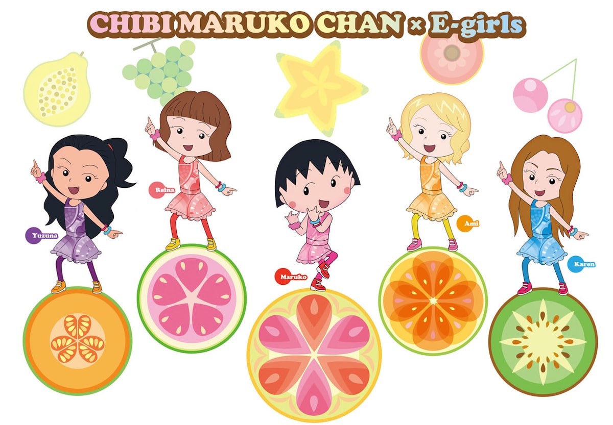 E Girls まる子と踊る ピーヒャラダンス をレクチャー 音楽ナタリー