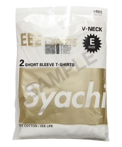 ビームス×チームしゃちほこ「EEE T-SHIRTS」スペシャルパッケージ見本