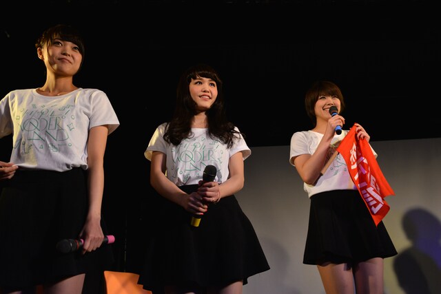 「Negicco『トリプル！WONDERLAND』リリースイベントTOKYO FINAL!＆反省会」第2部の様子。