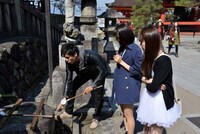 「ソニレコ！暇つぶしTV」京都ロケの様子。