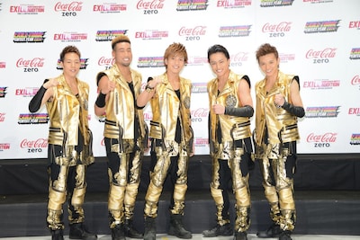 EXILE新パフォーマーの5人。左から山本世界、関口メンディー、岩田剛典、白濱亜嵐、佐藤大樹。