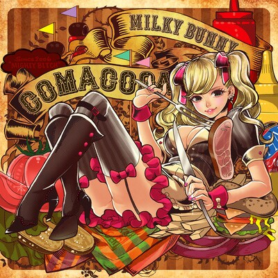 Milky Bunny「CRAZY DIAMOND」配信ジャケット