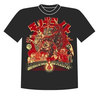 「出口が出る時！ライブは沈没する！Tシャツ」レッドブラック