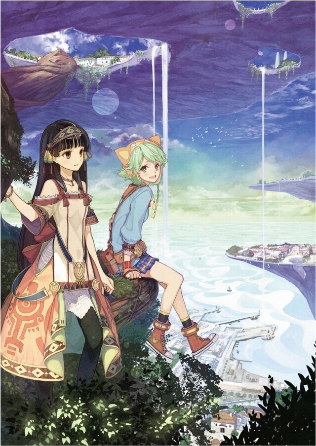 「シャリーのアトリエ～黄昏の海の錬金術士～」キービジュアル