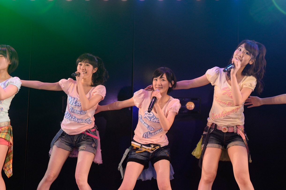 AKB48新チームB「パジャマドライブ」初日公演の様子。 (c)AKS