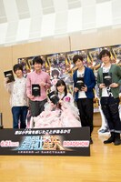 「聖闘士星矢 LEGEND of SANCTUARY」公開アフレコの様子。