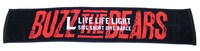 BUZZ THE BEARS「L」初回限定盤付属のオリジナルマフラータオル。