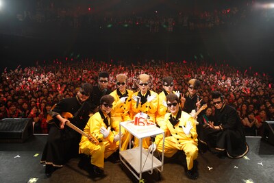 「氣志團結成17周年＆綾小路翔生誕日特別記念GIG『愛 羅 武 勇』」の様子。