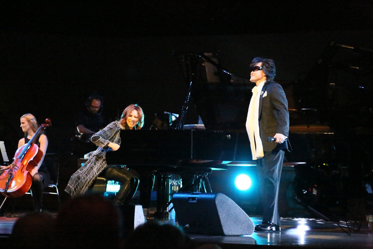 「Yoshiki Classical World Tour」サンフランシスコ公演の様子。