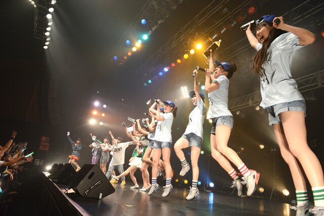 いきものがかり「じょいふる」を歌うNegicco、lyrical school、Especia。