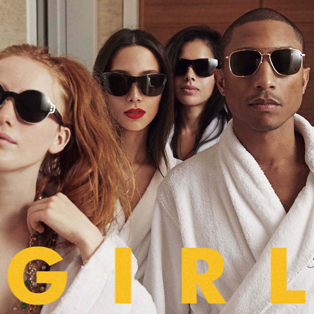 ファレル・ウィリアムス「G I R L」ジャケット