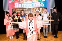 見事「クイーン・オブ・ハロプロ」に輝いた徳永千奈美（中央）。