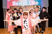Berryz工房。中央が徳永千奈美。